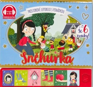 Sněhurka - prostorové leporelo s pohádkou se 6 zvuky - 