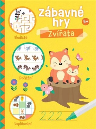 Zábavné hry - Zvířata 6+ - 