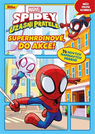 Marvel - Spidey a jeho úžasní přátelé: Superhrdinové, do akce!. Můj první komiks koupíte na Kosmas.cz