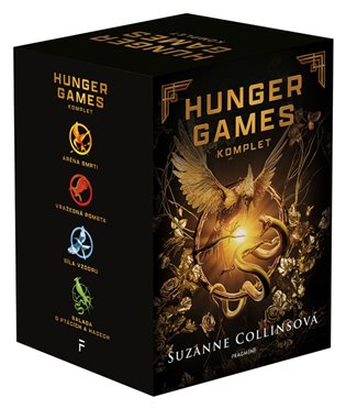 HUNGER GAMES – komplet, 1.-4.díl - box koupíte na Kosmas.cz