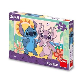 STITCH Na pláži 100 XL Puzzle - 