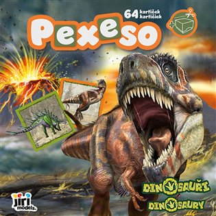 Pexeso v sešitu Dinosauři - 