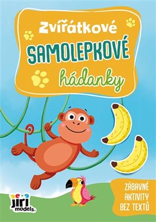 Zvířátkové samolepkové hádanky - 