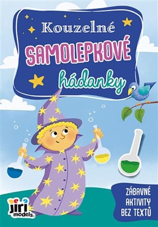 Kouzelné samolepkové hádanky - kouzelník - 