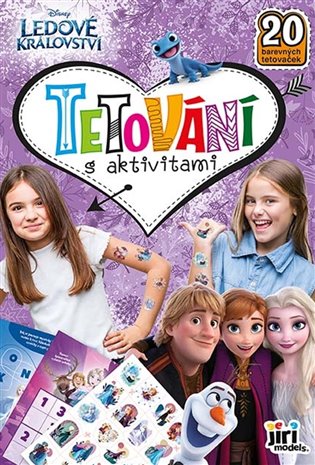 Tetování s aktivitami Ledové království - 