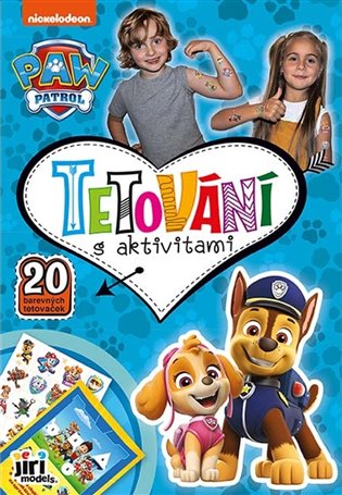 Tetování s aktivitami Tlapková patrola - 
