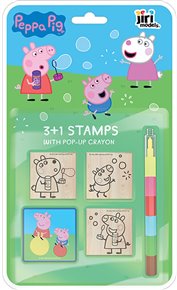 Razítka 3+1 s voskovkou Prasátko Peppa