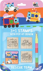Razítka 3+1 s voskovkou Záchranáři