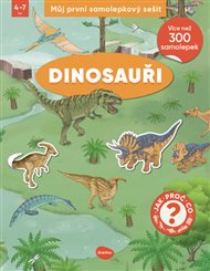Můj první samolepkový sešit - Dinosauři