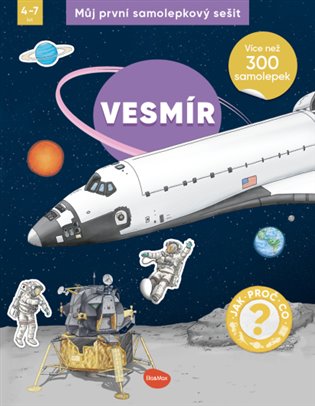 Můj první samolepkový sešit - Vesmír - 