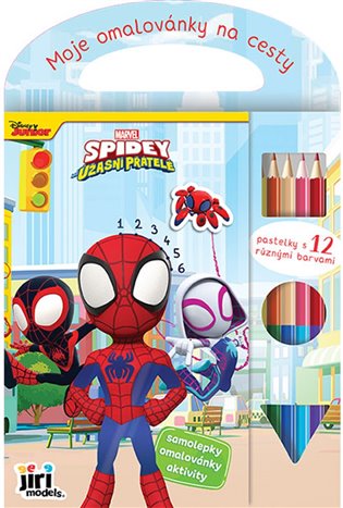 Moje omalovánky na cesty Spidey