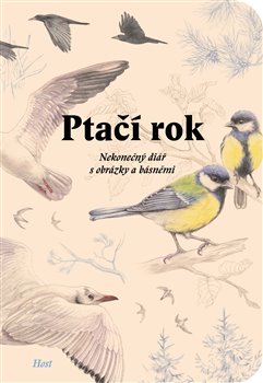 Kniha Ptačí rok. Nekonečný diář s básněmi a obrazy pro libovolný rok