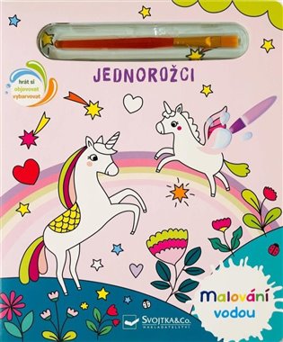 Malování vodou - Jednorožci - 