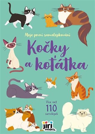 Moje první samolepkování Kočky a koťátka - 