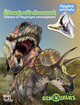 Zábava se třpytivými samolepkami Dinosauři - 