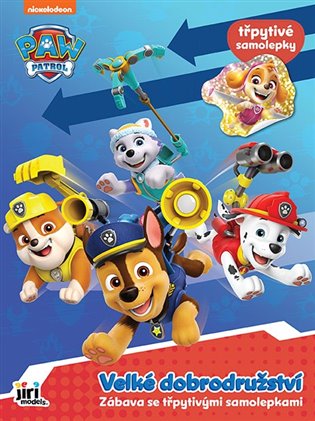 Tlapková patrola - Zábava se třpytivými samolepkami - 