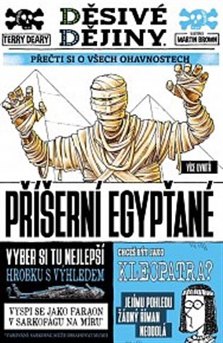 Děsivé dějiny: Příšerní Egypťané - Terry Deary