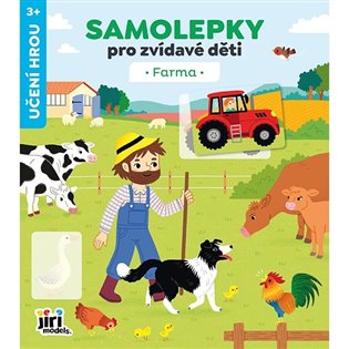 Samolepky pro zvídavé děti Farma - 