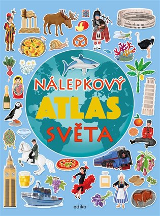 Nálepkový atlas světa - Ilaria Barsotti