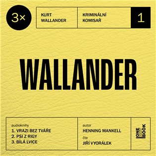 3x Wallander #1 - Henning Mankell