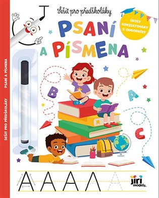 Sešit pro předškoláky Psaní a písmena - 