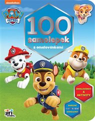 100 samolepek s omalovánkami Tlapková patrola