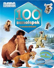 100 samolepek s omalovánkami Doba ledová
