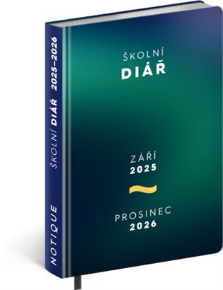 Školní diář Zelený (září 2025 – prosinec 2026) - 