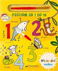 Malování vodou - Počítám od 1 do 10 -  kol.