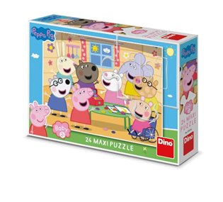 Puzzle - Peppa Pig Obchod 24 dílků maxi - 