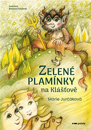 Zelené plamínky na Klášťově Pointa
