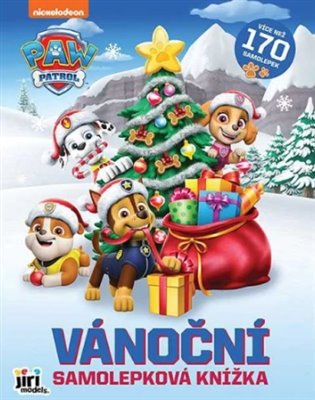 Vánoční samolepková knížka Tlapková Patrola - 
