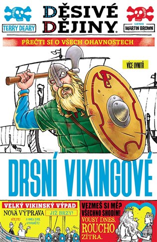 Děsivé dějiny: Drsní Vikingové - Terry Deary
