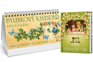 Bylinkový kalendář 2026 + Zázračné čaje - Klára Trnková