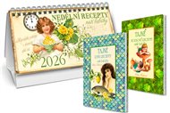 Stolní kalendář nedělní menu 2026 + Tajné rybí recepty + Tajné houbové recepty - Klára Trnková