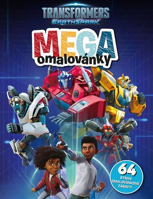 Transformers - Mega omalovánky -  kol.