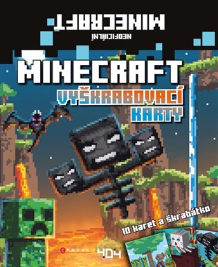 Vyškrabovací karty: Minecraft -  kolektiv