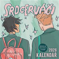 Srdcerváči - kalendář 2026 - Alice Oseman