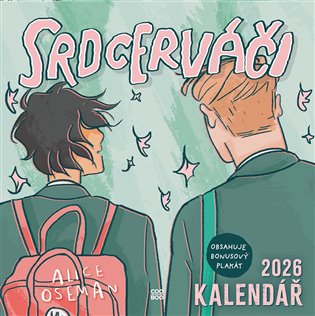 Srdcerváči - kalendář 2026 - Alice Oseman