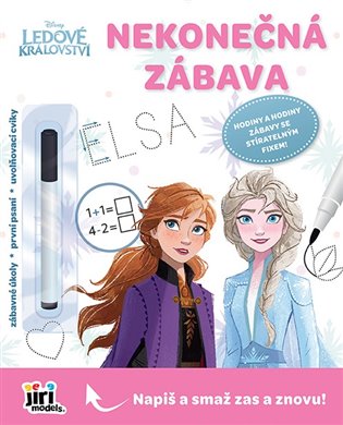 Nekonečná zábava Ledové království (Napiš a smaž zas a znovu!)