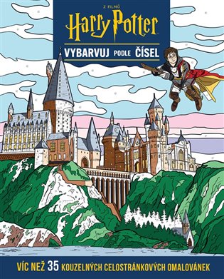 Vybarvuj podle čísel: Harry Potter -  Thunder Bay Press