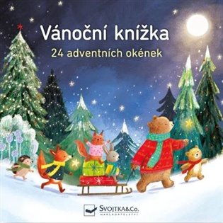 VÁNOČNÍ KNÍŽKA 24 ADVENTNÍCH OKÉNEK LEPO