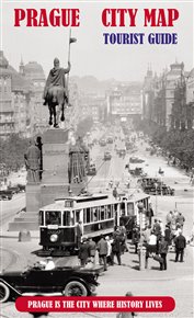Prague city map, 1:14 000, tourist guide - Boris Kogut