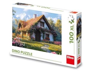 Puzzle - Chata v údolí 100 XL dílků - 