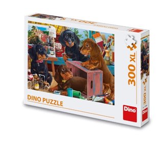 Puzzle - Jezevčíci 300 XL dílků - 