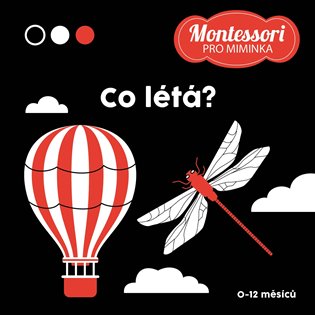 Kontrastní leporelo: Co létá?: Montessori pro miminka - 