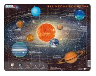 Puzzle - Sluneční soustava 42 dílků - 