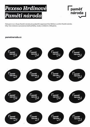 Pexeso Hrdinové Paměti národa - 