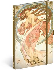 Notes Alfons Mucha – Tanec, linkovaný