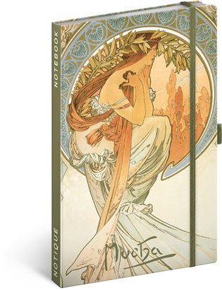 Notes Alfons Mucha – Poezie, linkovaný - 